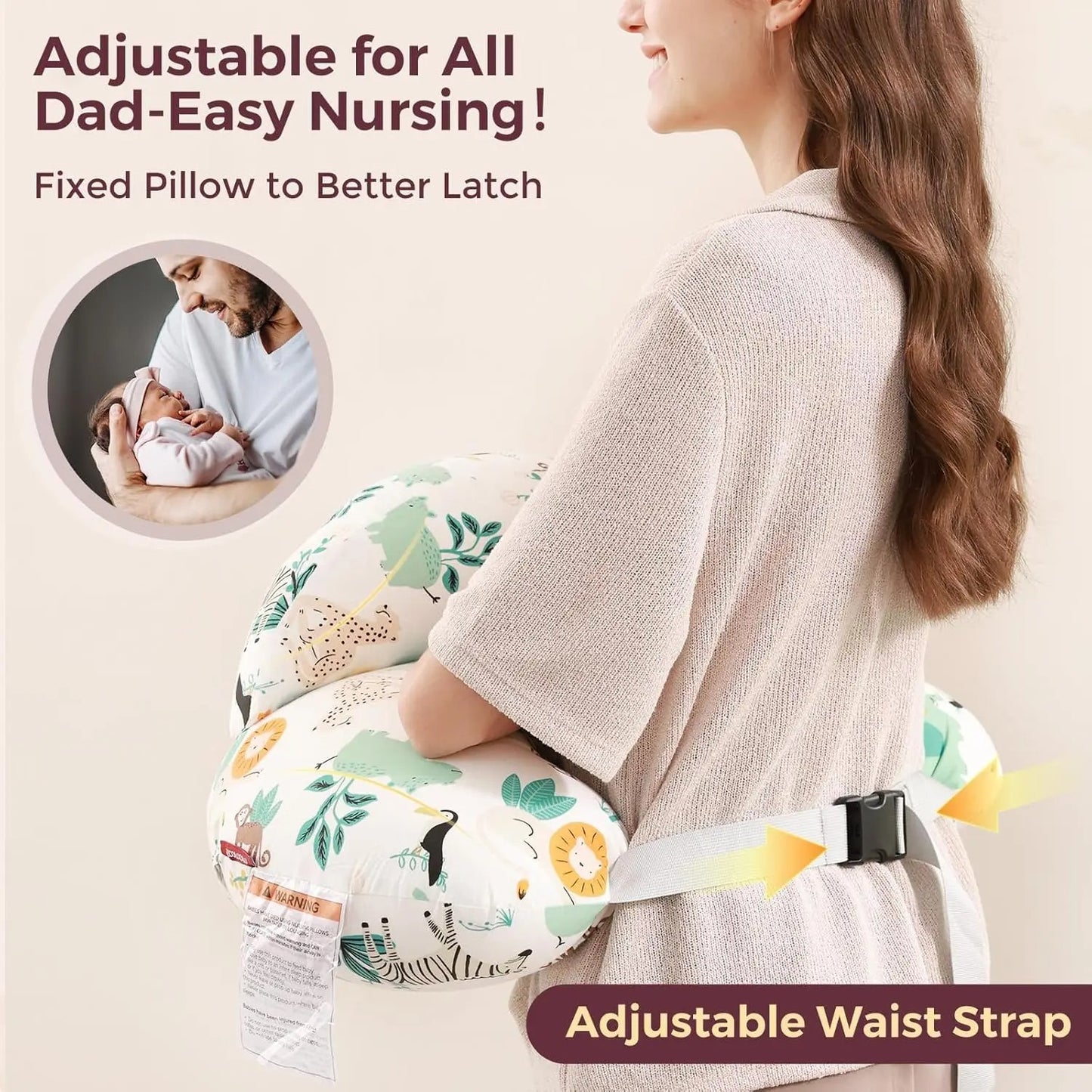 Nursing Pillow for Breastfeeding